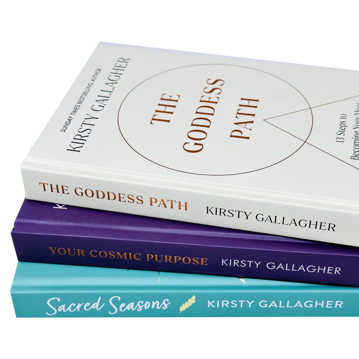 Kirsty Gallagher Collection 3 Books Set Your Cosmic Purpose, Goddess Path - The Book Bundle