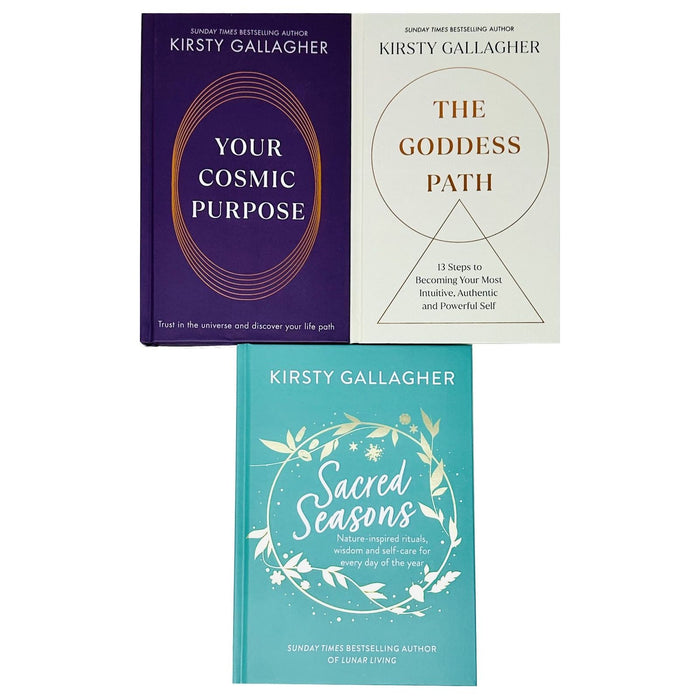 Kirsty Gallagher Collection 3 Books Set Your Cosmic Purpose, Goddess Path - The Book Bundle