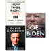 How To Be Right,For the Record (HB),Joe Biden American Dreamer 3 Books Set - The Book Bundle