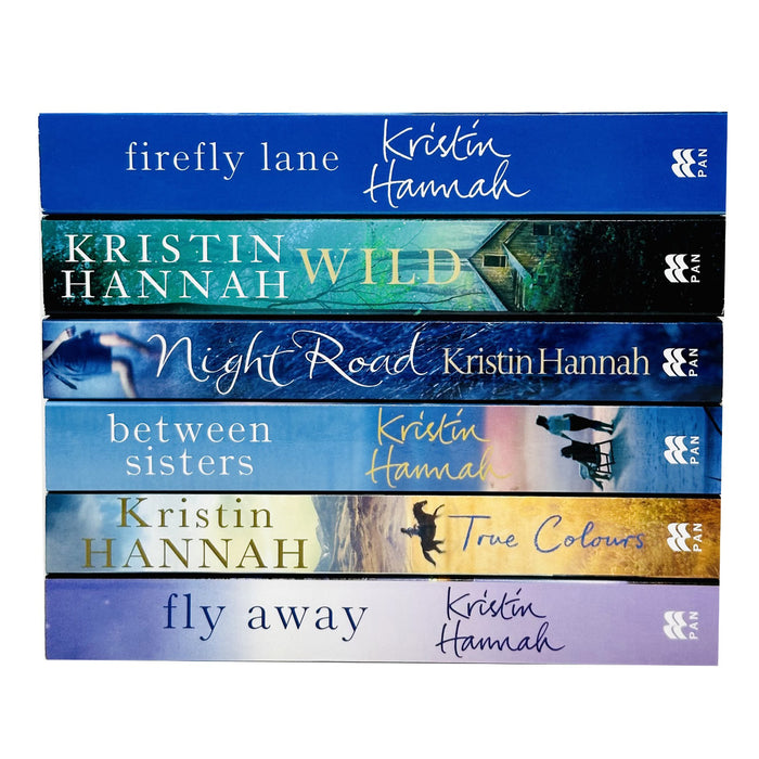 Kristin Hannah 6 Books Collection Set (Firefly Lane, Wild, Night Road) - The Book Bundle