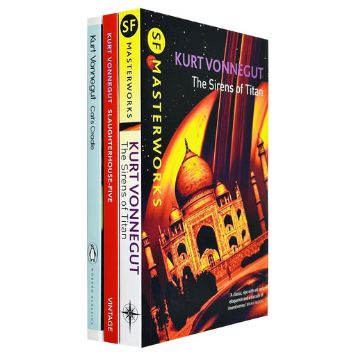 Kurt Vonnegut Collection 3 Books Set (Slaughterhouse 5, Cat's Cradle, The Sirens Of Titan) - The Book Bundle