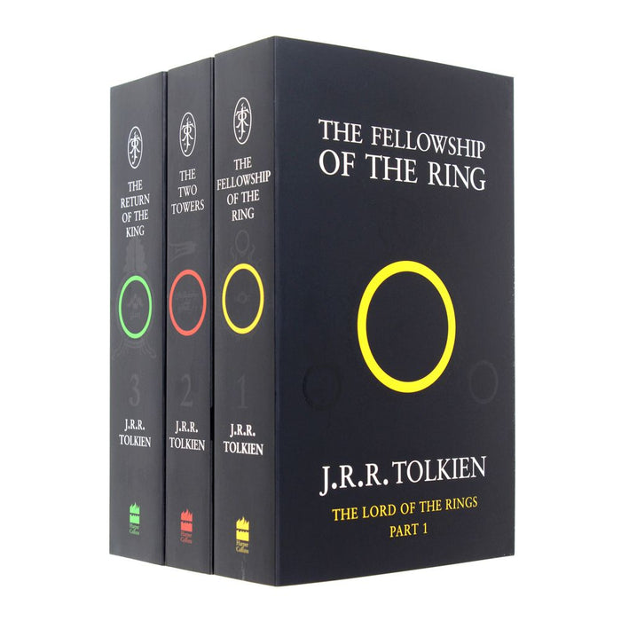 The Lord Of The Rings 3 Book Set J R R Tolkien Paperback — The