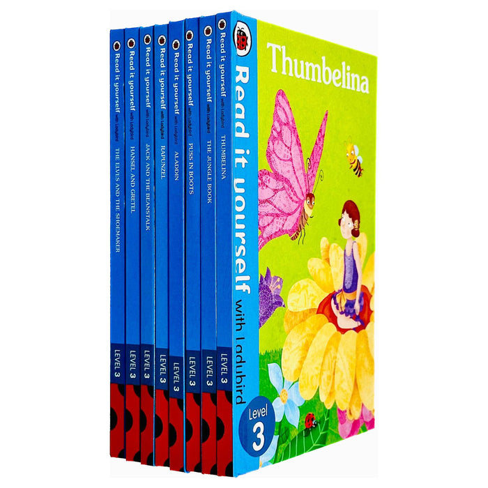 Ladybird Read It Yourself Tuck Box Level 3: 8 Books Box Set (The Elves and the Shoemaker) - The Book Bundle