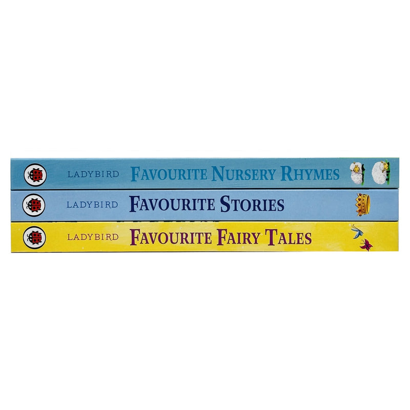 Ladybird Stories 3 Books Collection Set (Ladybird Favourite Nursery Rhymes, Favourite Stories & Favourite Fairy Tales) - The Book Bundle