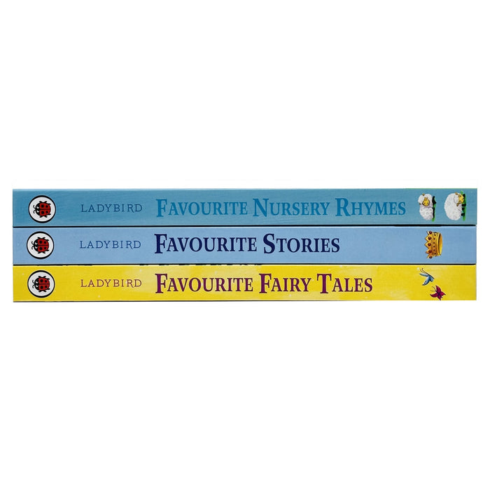Ladybird Stories 3 Books Collection Set (Ladybird Favourite Nursery Rhymes, Favourite Stories & Favourite Fairy Tales) - The Book Bundle