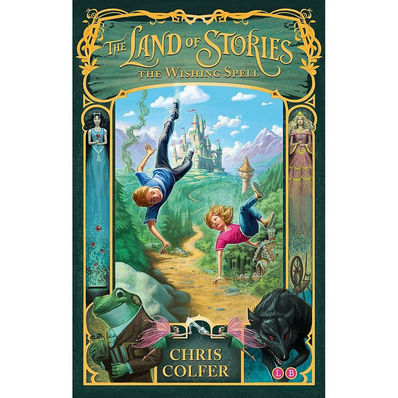 Land Of Stories Collection 6 Books  Set by Chirs Colfer (Wishing Spell, Grim Warning, Enchantress Returns, An Authors Oddyssey, Worlds Collide) - The Book Bundle