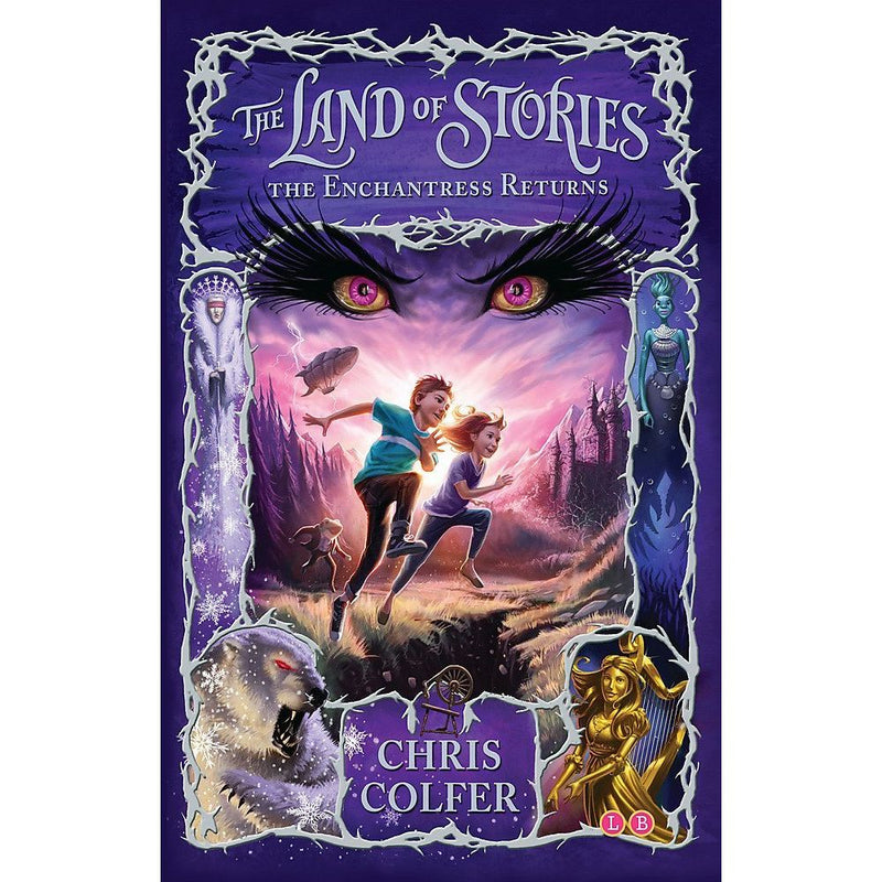Land Of Stories Collection 6 Books  Set by Chirs Colfer (Wishing Spell, Grim Warning, Enchantress Returns, An Authors Oddyssey, Worlds Collide) - The Book Bundle