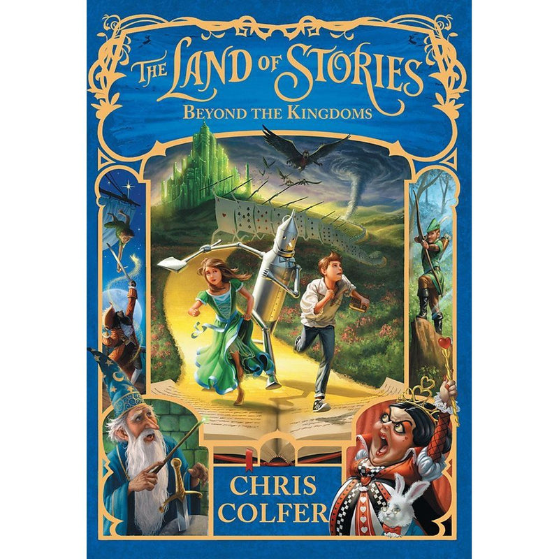 Land Of Stories Collection 6 Books  Set by Chirs Colfer (Wishing Spell, Grim Warning, Enchantress Returns, An Authors Oddyssey, Worlds Collide) - The Book Bundle