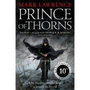 Three-book set of The Broken Empire Trilogy by Mark Lawrence, featuring Prince of Thorns, King of Thorns, and Emperor of Thorns.