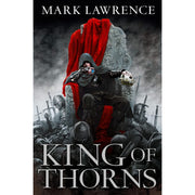 Three-book set of The Broken Empire Trilogy by Mark Lawrence featuring Prince of Thorns, King of Thorns, and Emperor of Thorns.