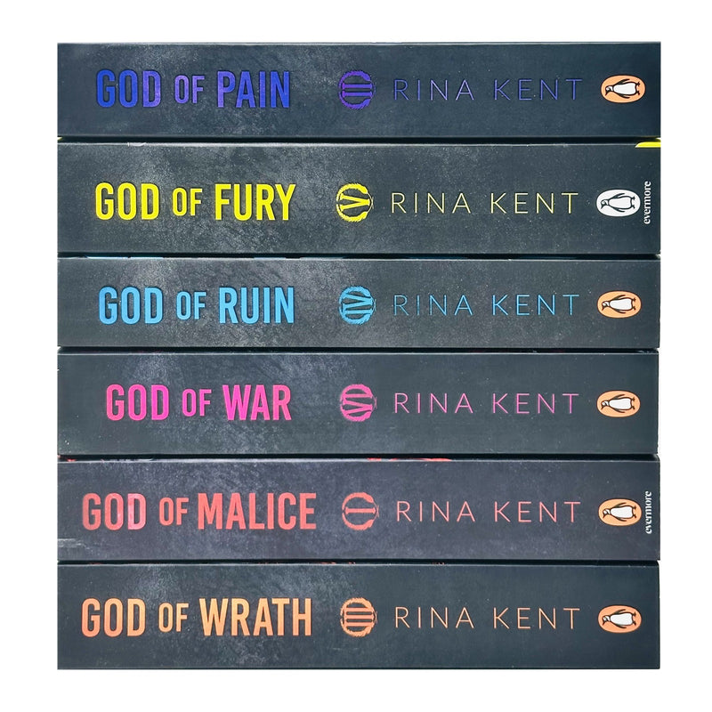 Legacy of Gods Series 6 Books Collection Set by Rina Kent - The Book Bundle