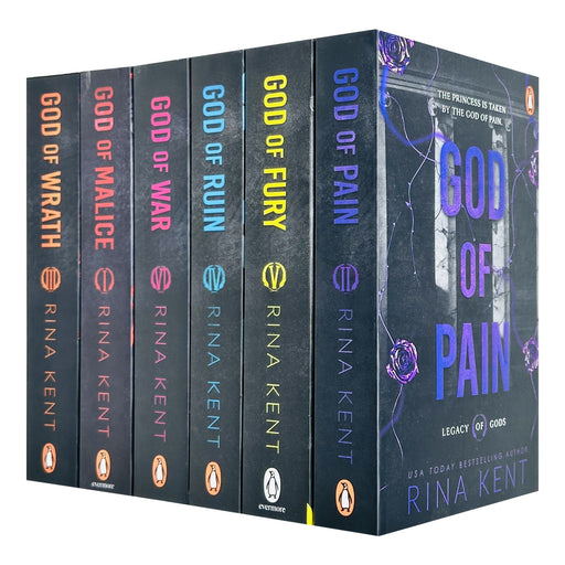 Legacy of Gods Series 6 Books Collection Set by Rina Kent - The Book Bundle