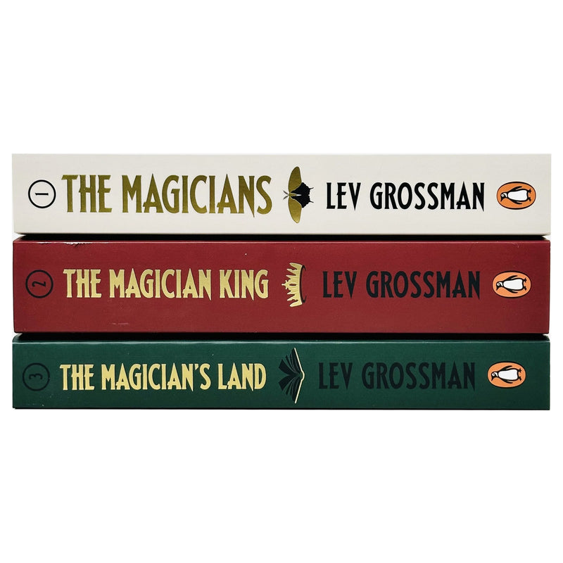The Magicians Book Series by Lev Grossman, Contemporary Fantasy 3 Books Collection Set - The Book Bundle