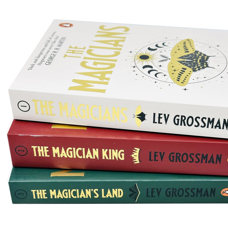 The Magicians Book Series by Lev Grossman, Contemporary Fantasy 3 Books Collection Set - The Book Bundle