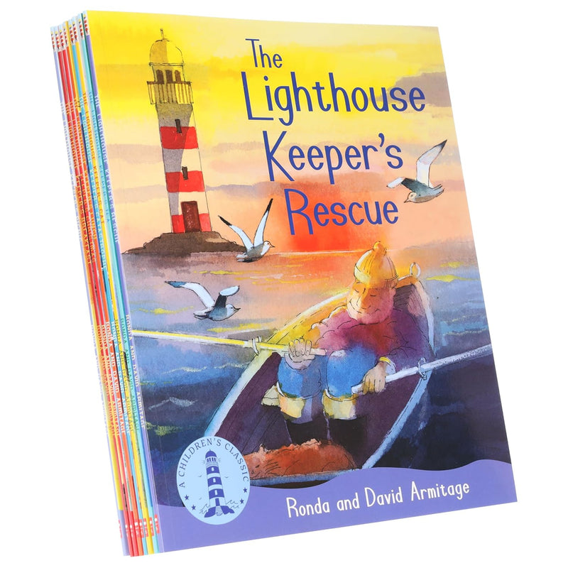 The Lighthouse Keeper's Lunch Collection 8 Books Set (Lunch, Rescue, Cat, Tea & More...) - The Book Bundle