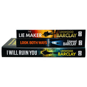 Linwood Barclay Collection 3 Books Set (I WILL RUIN YOU(HB). Lie Maker,Look Both) - The Book Bundle