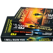 Linwood Barclay Collection 3 Books Set (I WILL RUIN YOU(HB). Lie Maker,Look Both) - The Book Bundle