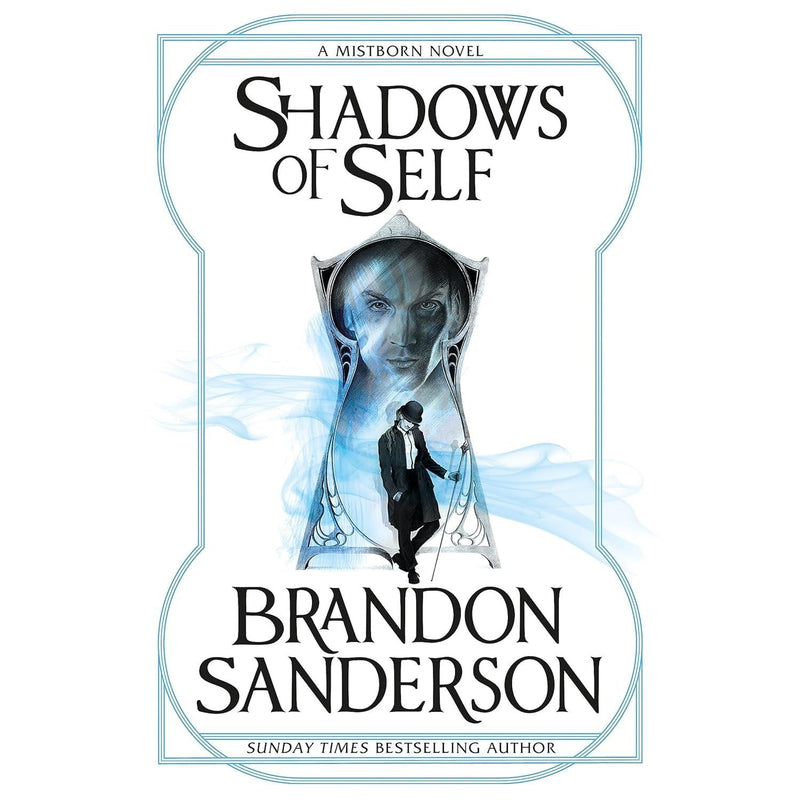 Brandon Sanderson Mistborn Series 4-book collection set including The Alloy of Law, Shadows of Self, Bands of Mourning, and The Lost Metal.
