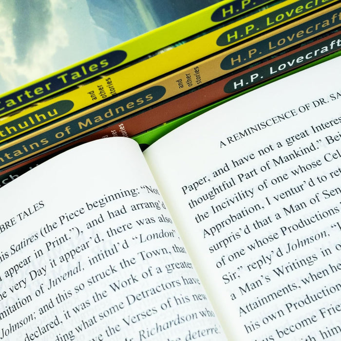 The H. P Lovecraft 6 Books Collection (Macabre Tales, At the Mountains of Madness, The Call of Cthulhu & Others) - The Book Bundle