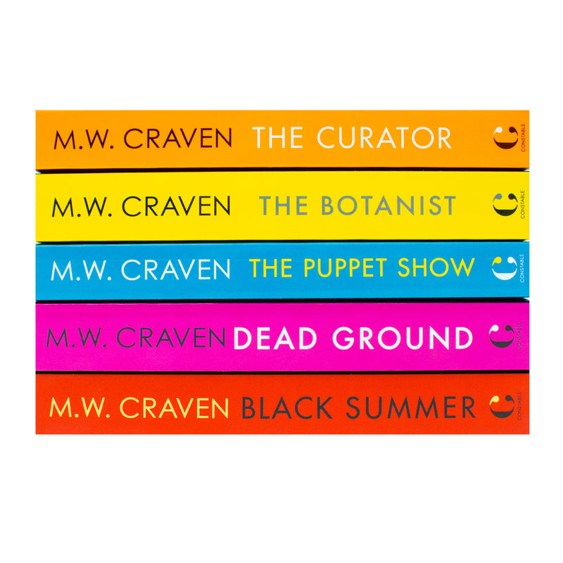 Washington Poe and Avison Fluke Series 5 Books Collection Set By M. W. Craven - The Book Bundle