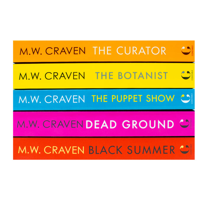 Washington Poe and Avison Fluke Series 5 Books Collection Set By M. W. Craven - The Book Bundle