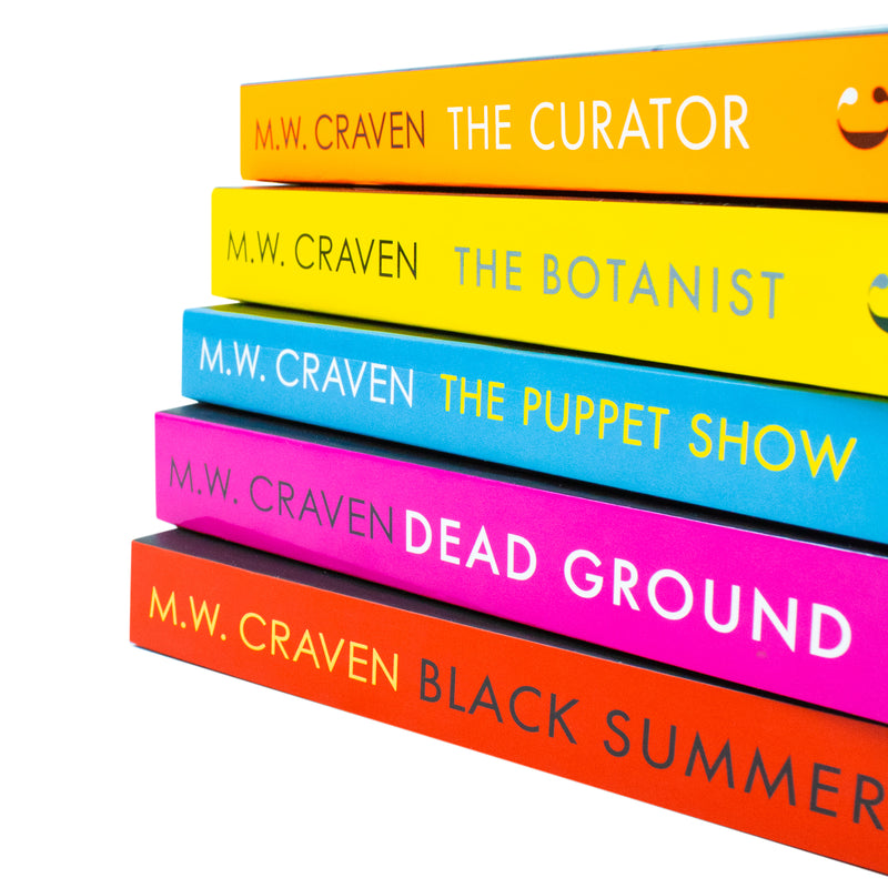 Washington Poe and Avison Fluke Series 5 Books Collection Set By M. W. Craven - The Book Bundle