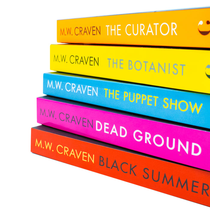 Washington Poe and Avison Fluke Series 5 Books Collection Set By M. W. Craven - The Book Bundle