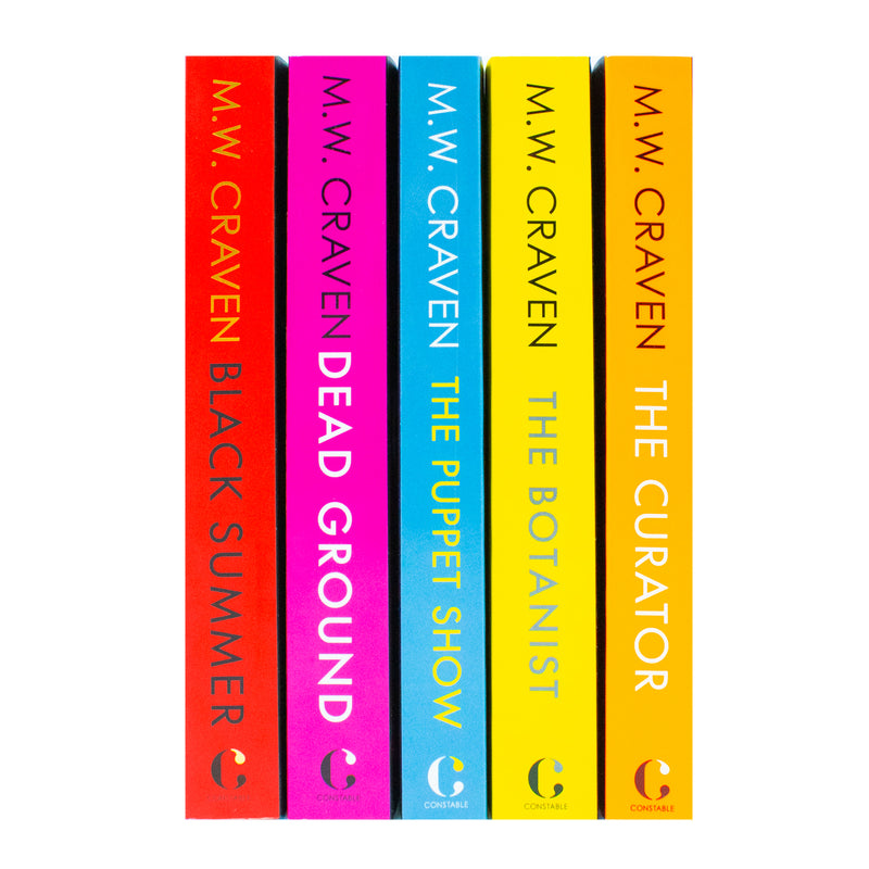 Washington Poe and Avison Fluke Series 5 Books Collection Set By M. W. Craven - The Book Bundle