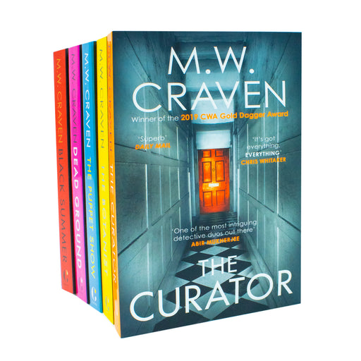 Washington Poe and Avison Fluke Series 5 Books Collection Set By M. W. Craven - The Book Bundle