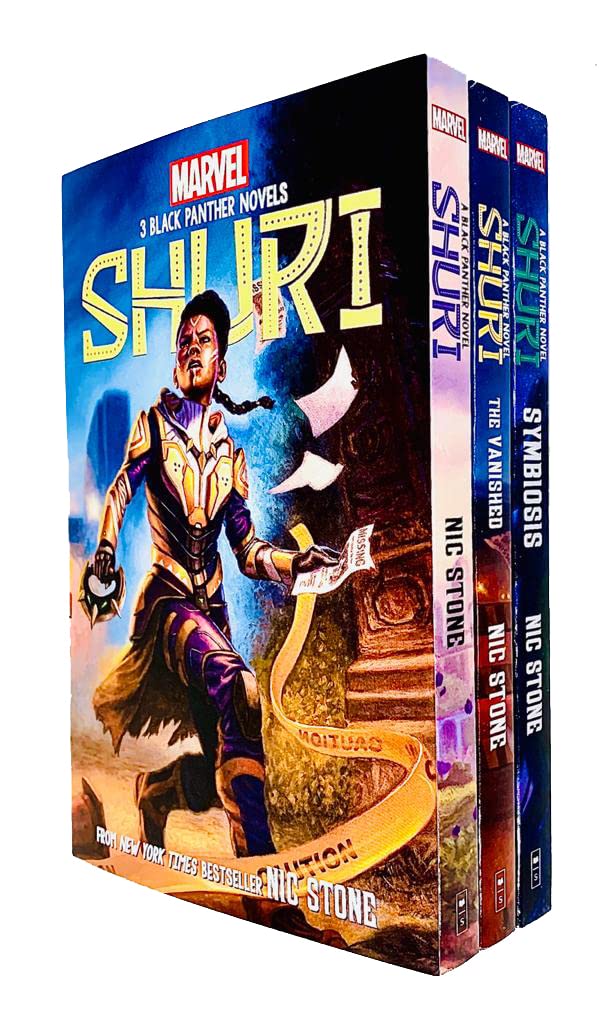 Marvel Black Panther Shuri Series 3 Books Collection Set by Nic Stone