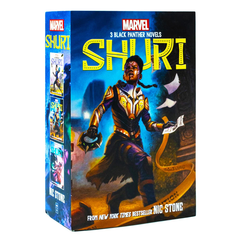 Marvel Black Panther Shuri Series 3 Books Collection Set by Nic Stone