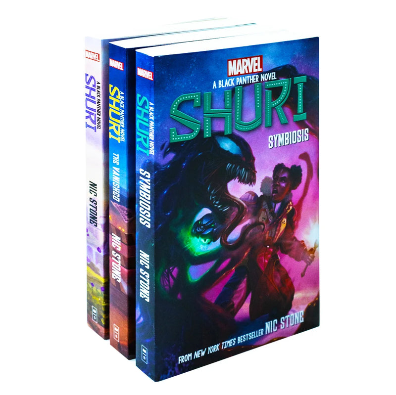 Marvel Black Panther Shuri Series 3 Books Collection Set by Nic Stone