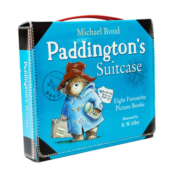 Paddington’s Suitcase: Eight funny Paddington Bear picture books for children in a gift-set carry case! - The Book Bundle