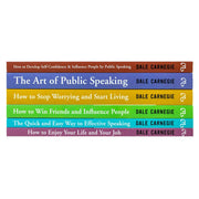 The Best Collection of Dale Carnegie 6 Books Box Set The Art of Public Speaking - The Book Bundle
