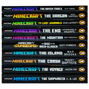 An Official Minecraft Novels 10 Books Collection Set (The Shipwreck, The Voyage, The Crash, ) - The Book Bundle