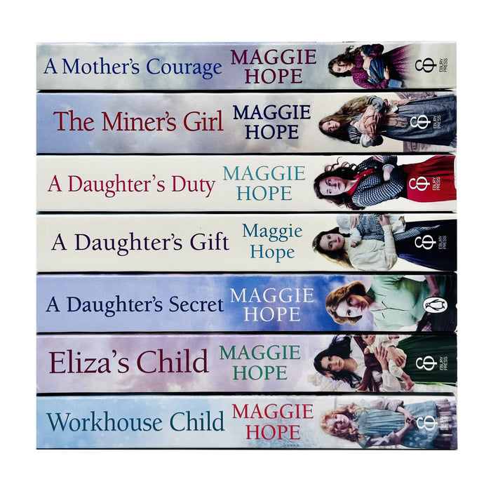 Maggie Hope 7 Books Collection Set The Miner's Girl, A Daughter's Duty - The Book Bundle