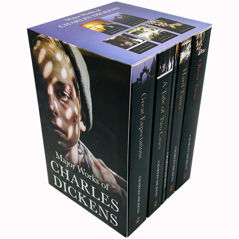 Major Works of Charles Dickens 5 Books Collection Boxed Set