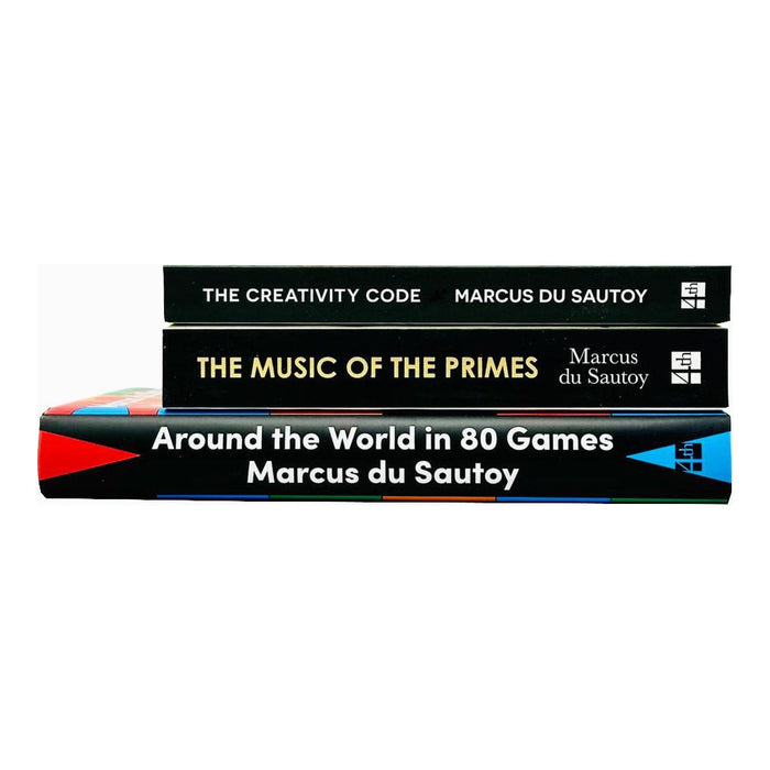 Marcus du Sautoy Collection 3 Books Set Around World in 80 Games (HB),Creativity - The Book Bundle