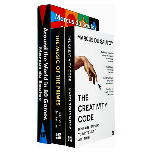 Marcus du Sautoy Collection 3 Books Set Around World in 80 Games (HB),Creativity - The Book Bundle