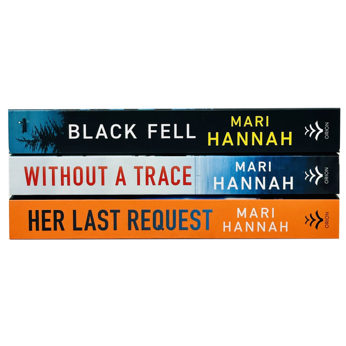Mari Hannah 3 Books Collection Set Black Fell, Without a Trace, Her Last Request - The Book Bundle
