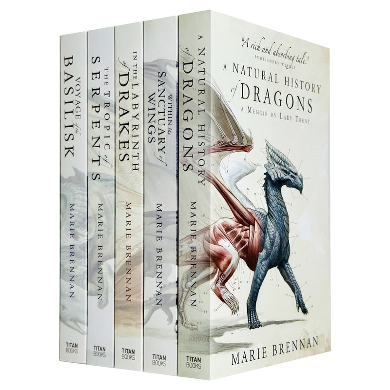 Memoirs of Lady Trent Series 5 Books Collection Set By Marie Brennan - The Book Bundle