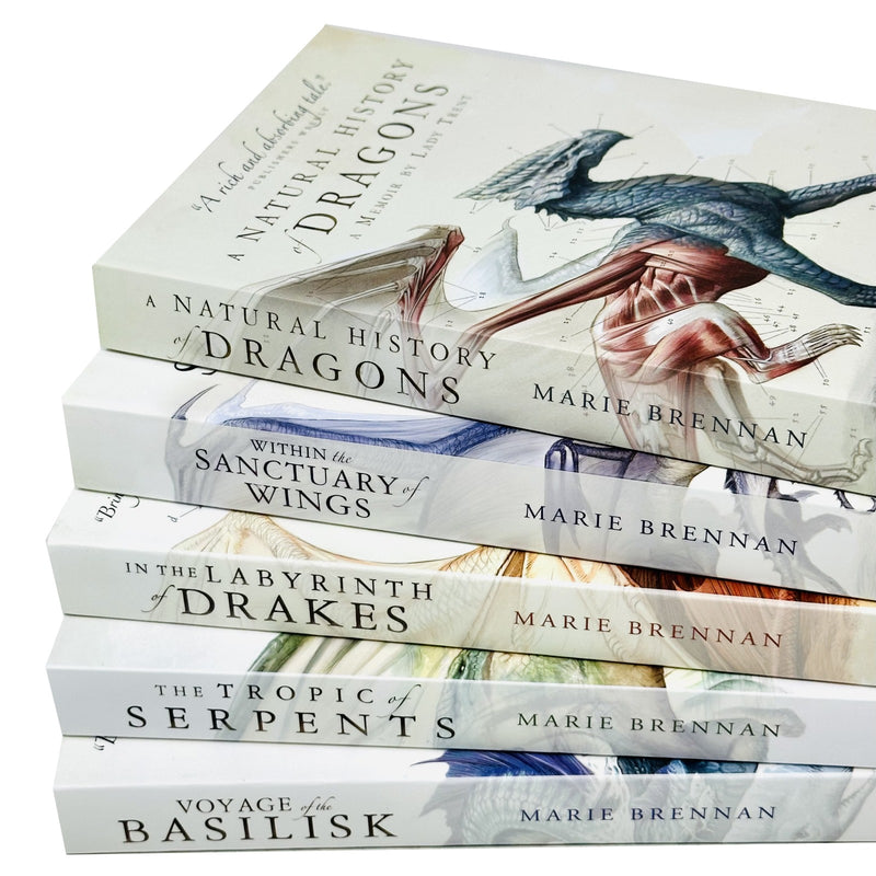 Memoirs of Lady Trent Series 5 Books Collection Set By Marie Brennan - The Book Bundle