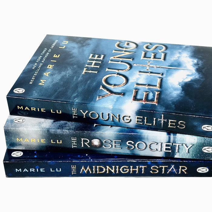 The Young Elites Trilogy 3 Books Collection Set by Marie Lu (The Young Elites, The Rose Society & The Midnight Star) - The Book Bundle