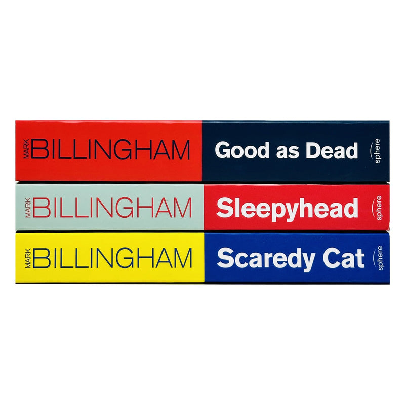 Mark Billingham Tom Thorne Novels Series 3 Books Collection Set (Sleepyhead, Scaredy Cat,Good as Dead) - The Book Bundle