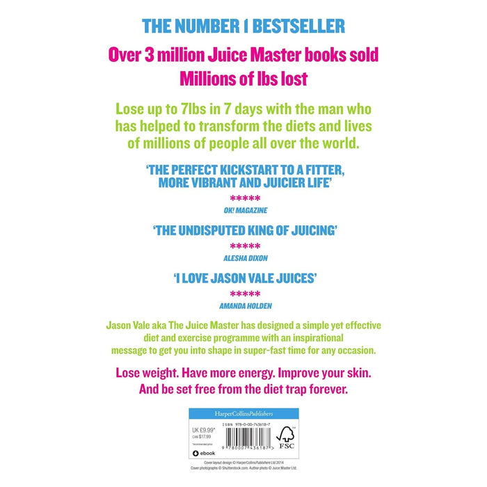 7lbs in 7 Days: The Juice Master Diet by Jason Vale - The Book Bundle