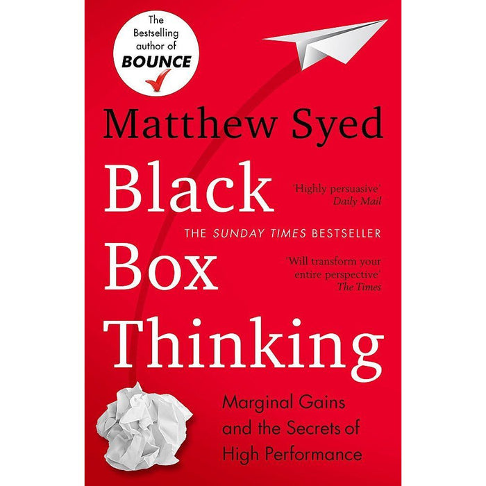 Matthew Syed Collection 4 Books Set (Rebel Ideas The Power of Diverse Thinking,Black Box Thinking) - The Book Bundle