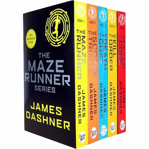 The Hunger Games & The Maze Runner 9 Books Collection Set by James Dashner & Suzanne Collins - Fiction - Paperback
