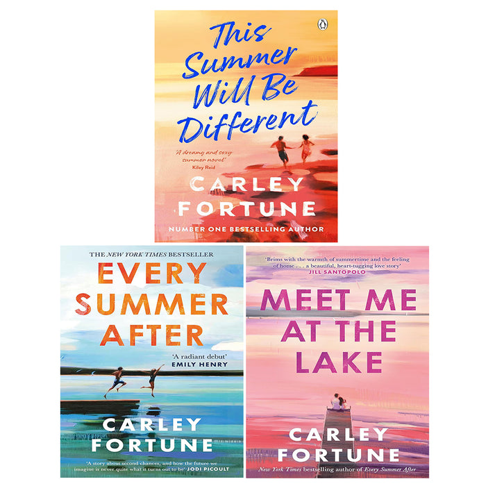 Carley Fortune Collection 3 Books Set ( Summer Will Be Different, Meet Me at the Lake, Every Summer After ) - The Book Bundle