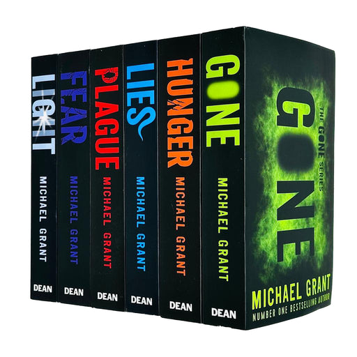 Gone Series 6 Books Collection Box Set by Michael Grant (Gone, Hunger, Lies, Plague, Fear & Light) - The Book Bundle