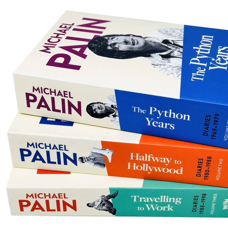 Michael Palin Diaries Volume 1-3 Books Collection Set (The Python Years: Diaries 1969-1979) - The Book Bundle